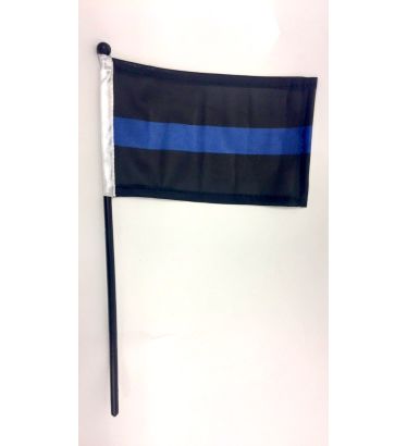 4"x6" Hand-held Mini Thin Blue Line Flags